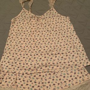 Jessica Simpson New Lace Accent PJ Tank & Shorts